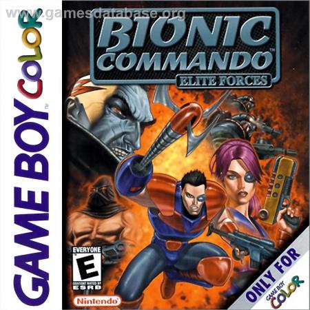 Cover Bionic Commando - Elite Forces for Game Boy Color